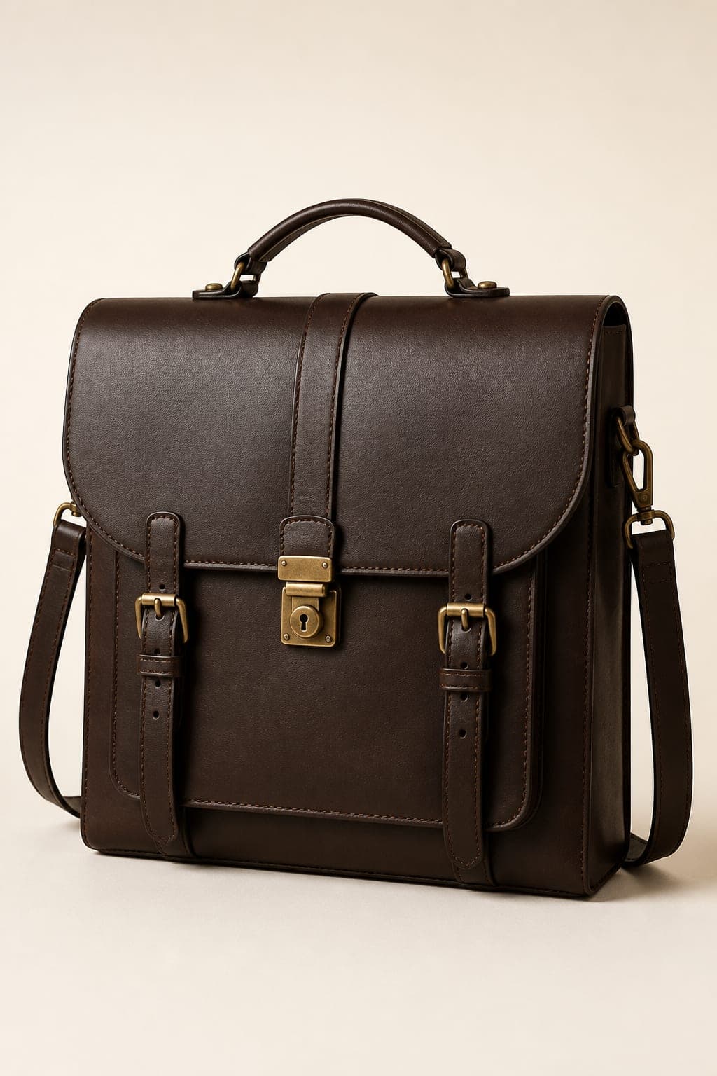 Dark Brown Satchel